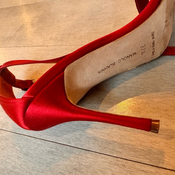 Manolo Blahnik size 37 1/2 - Picture 2 of 4